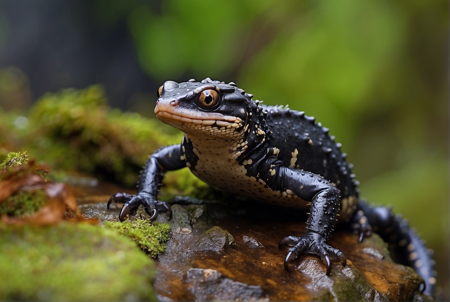 Salamanders and Their Impressive Wall-Climbing Abilities